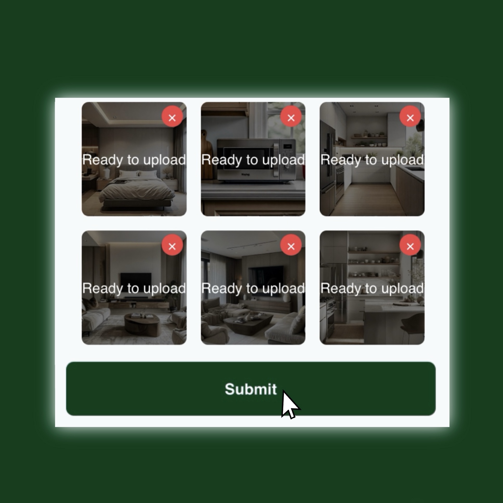 Step 3: Upload All Images of the Room